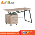 Factory Price Wooden Computer Table With Cabinet